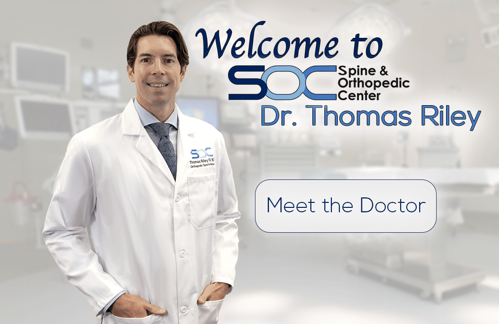 Spine & Orthopedic Center Welcomes Spine Surgeon, Dr. Thomas Riley