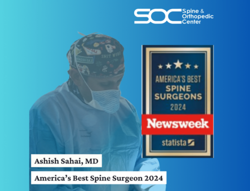 Dr. Ashish Sahai Recognized Among America’s Best Spine Surgeons